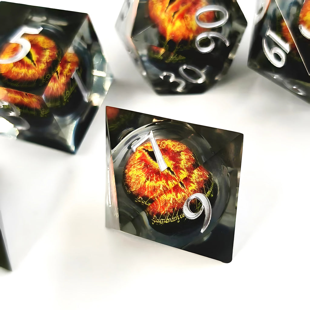 All-Seeing Gaze – Floating Eye D&D Dice Set