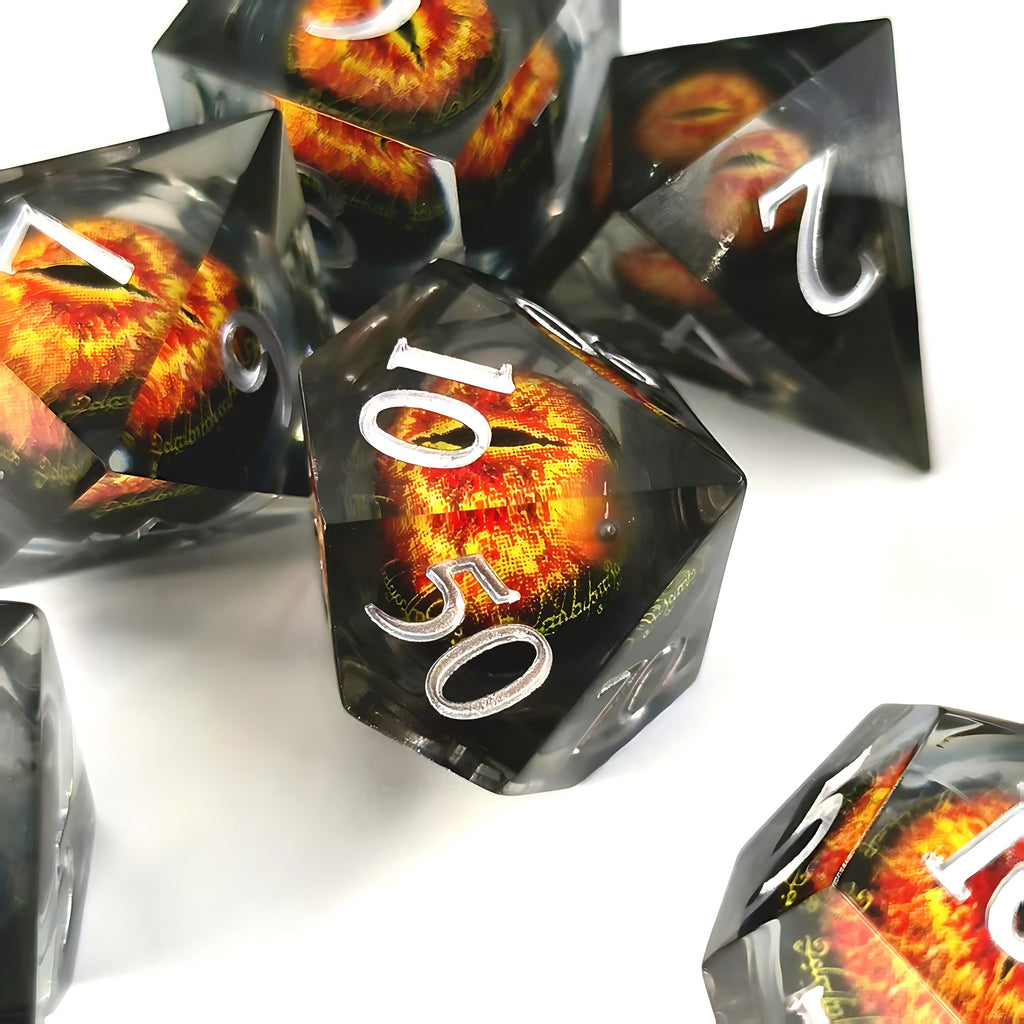 All-Seeing Gaze – Floating Eye D&D Dice Set