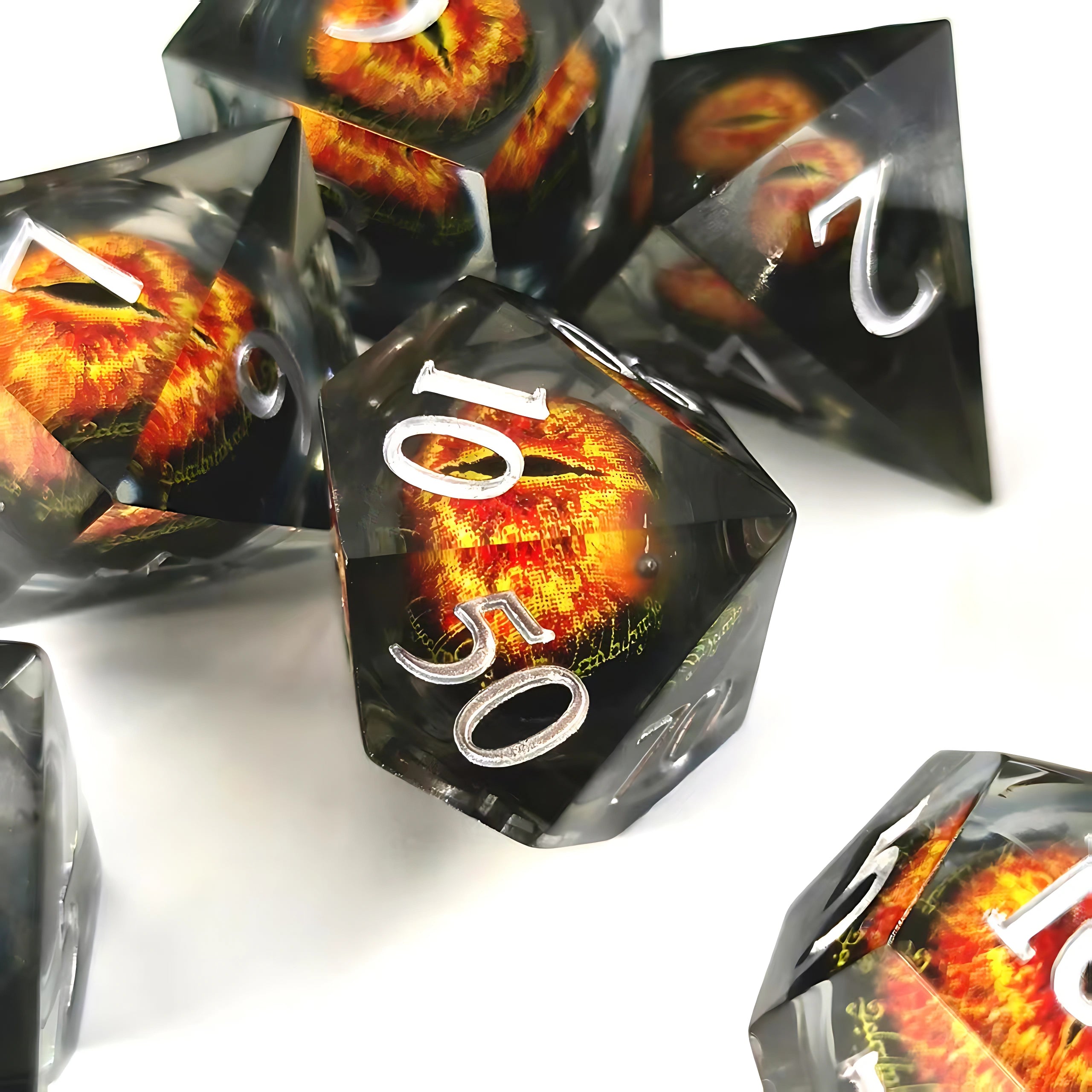 All-Seeing Gaze – Floating Eye D&D Dice Set