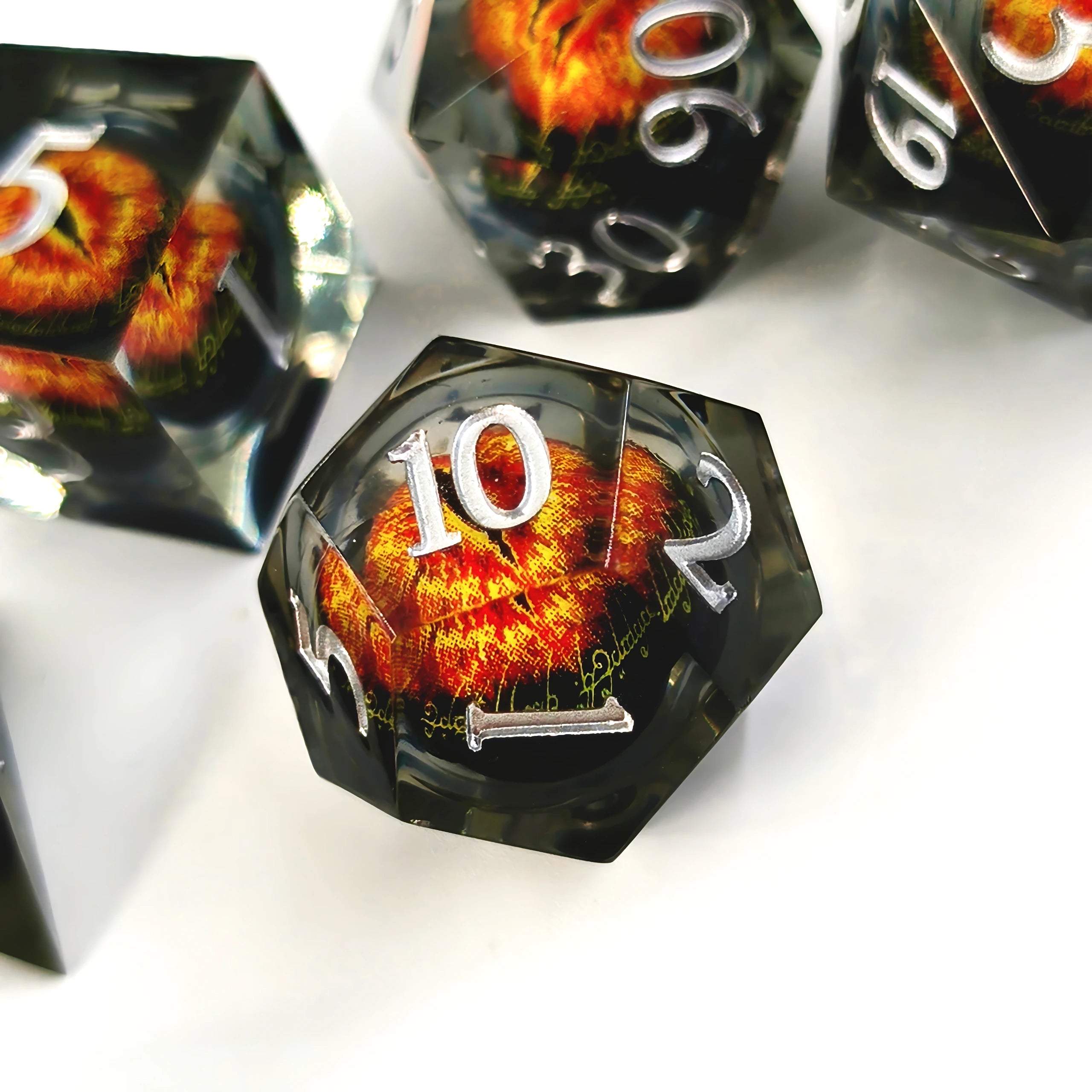 All-Seeing Gaze – Floating Eye D&D Dice Set
