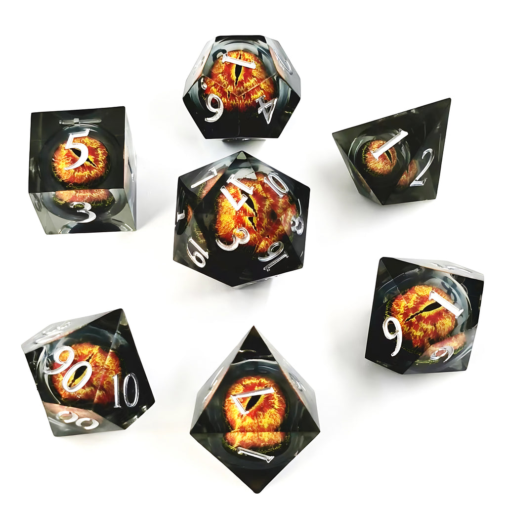 All-Seeing Gaze – Floating Eye D&D Dice Set