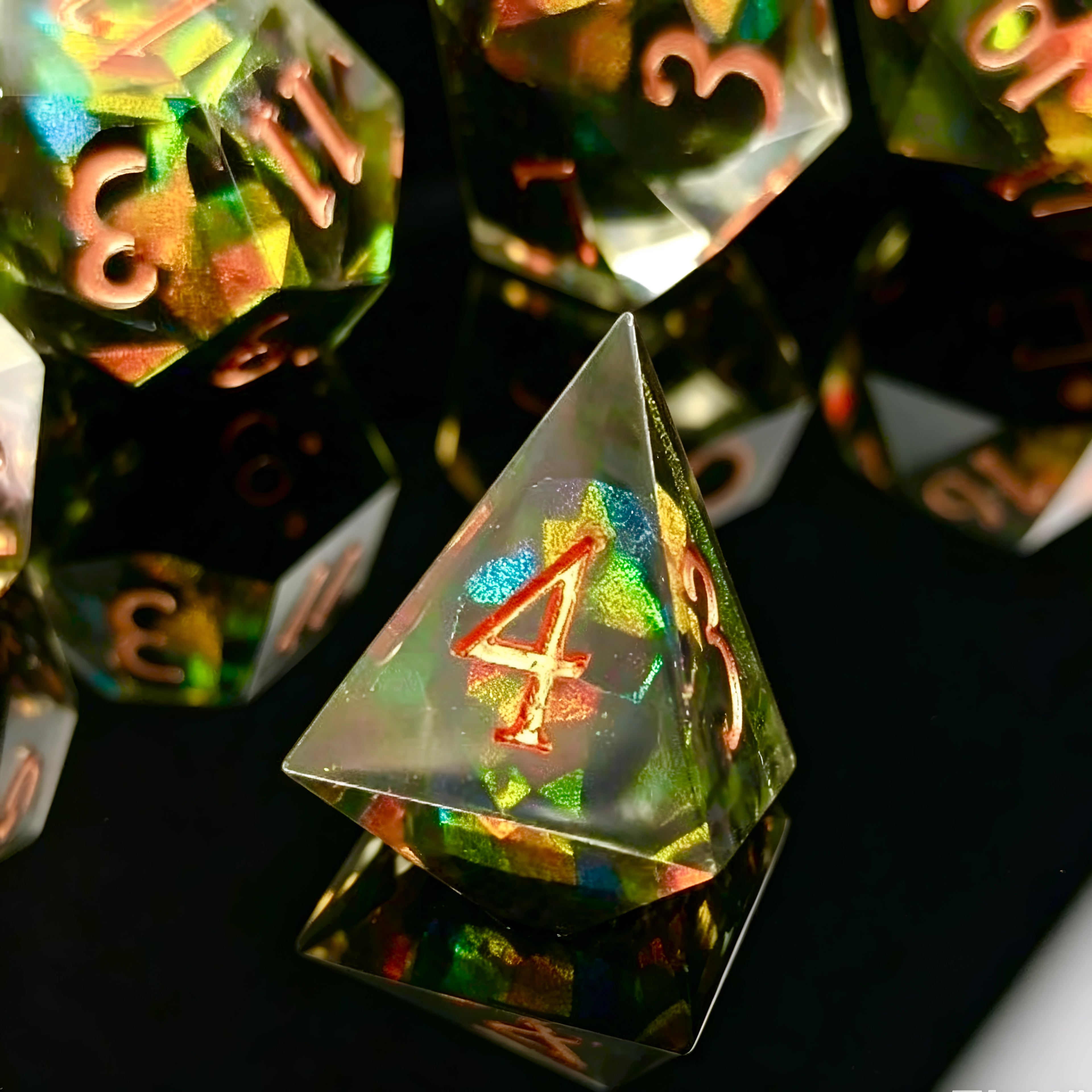 Death Mask – Scenic D&D Dice Set