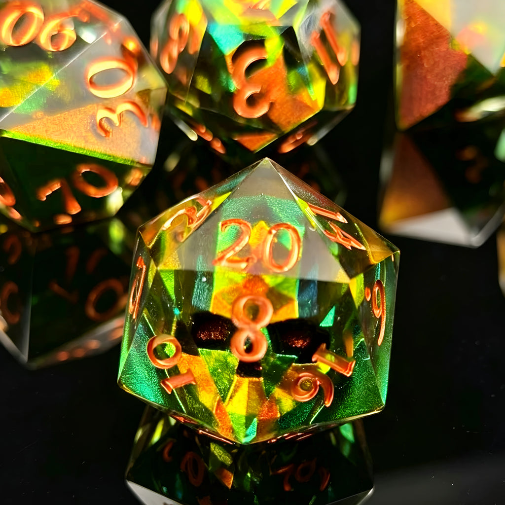 Death Mask – Scenic D&D Dice Set