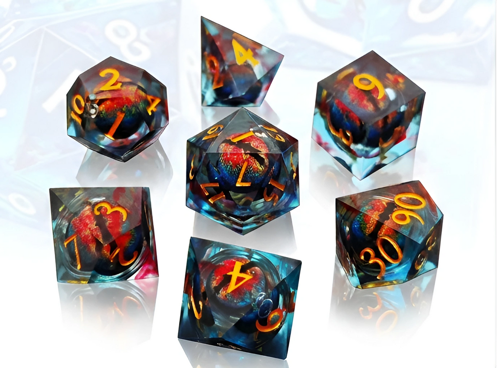 Freezing Stare – Floating Eye D&D Dice Set