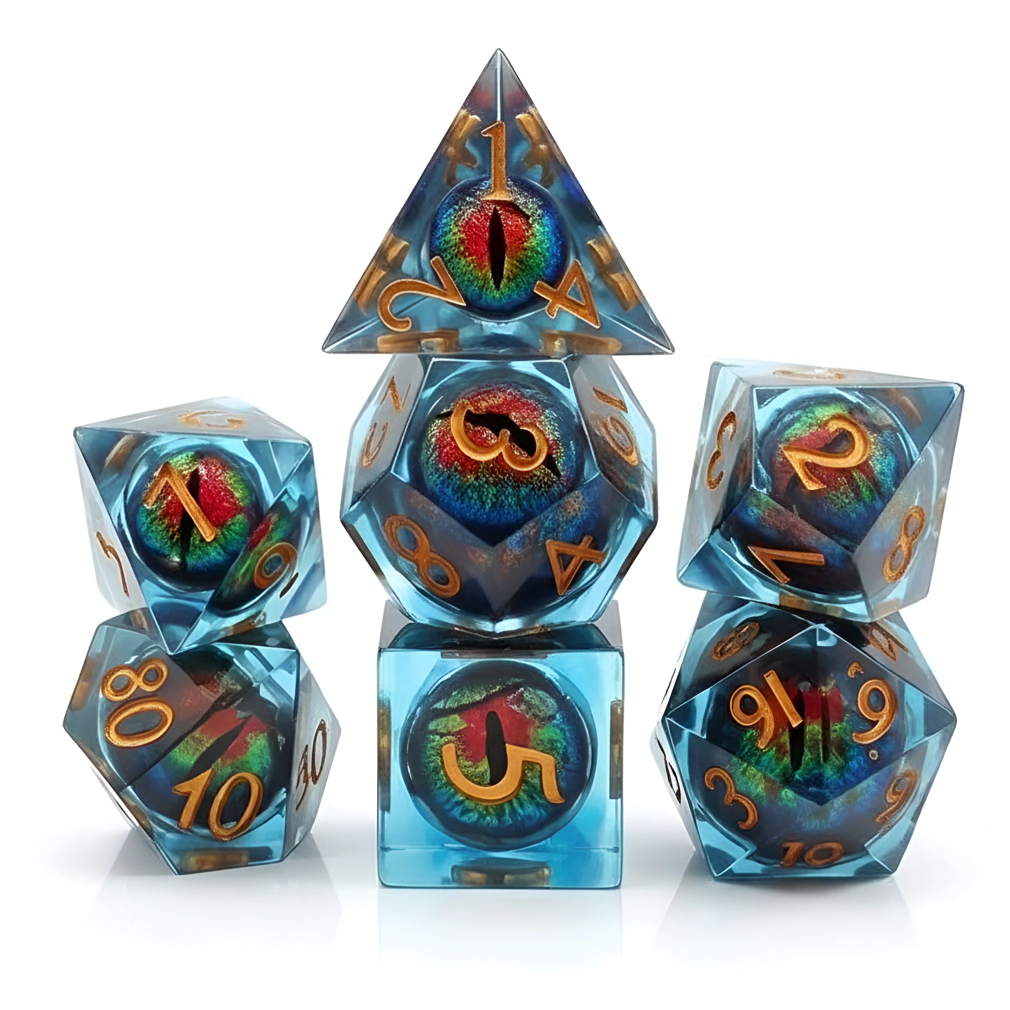 Freezing Stare – Floating Eye D&D Dice Set