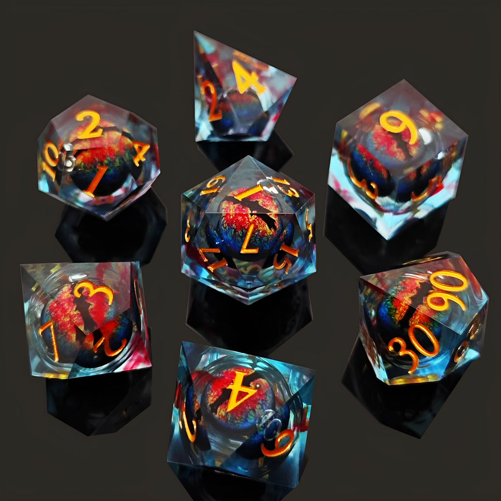 Freezing Stare – Floating Eye D&D Dice Set