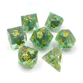 Lucky Charm – Clear Sight D&D Dice Set