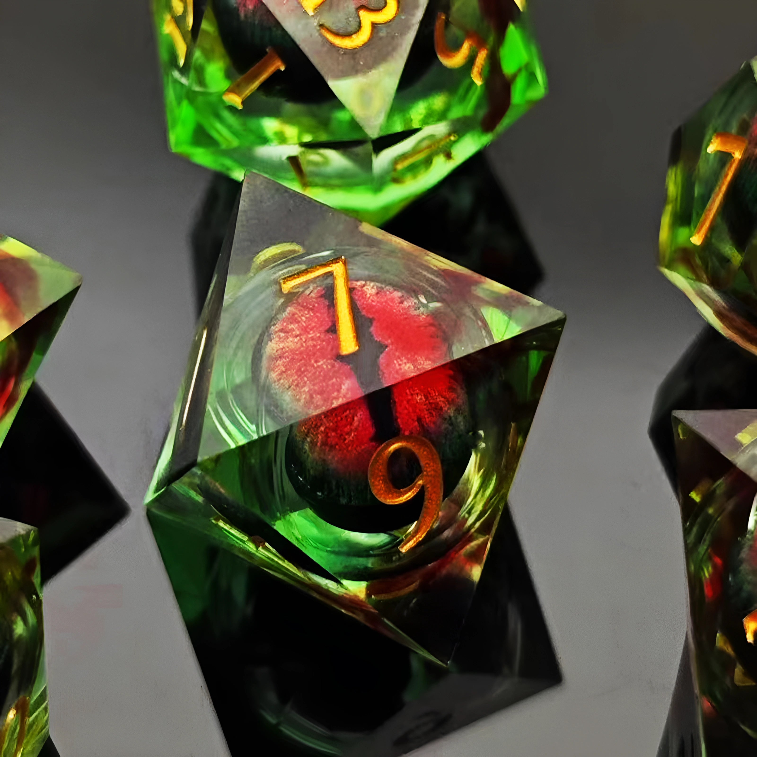 Lurking Predator – Floating Eye D&D Dice Set